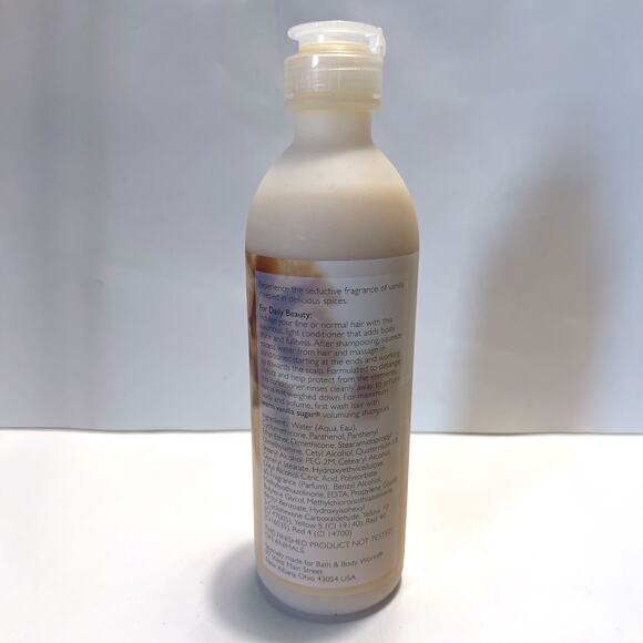 THE BODY SHOP Works Pleasures Rare Warm Vanilla Sugar Volumizing Conditioner - Picture 4 of 6